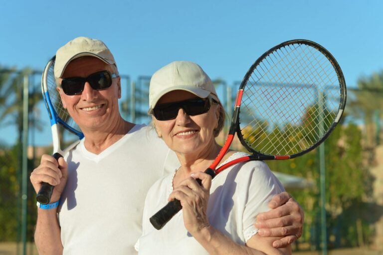 tennis courts